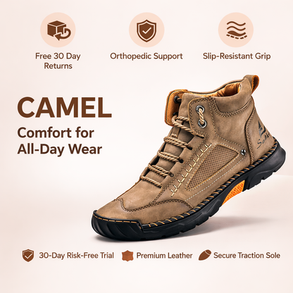 Men's Premium Comfort Leather Boots