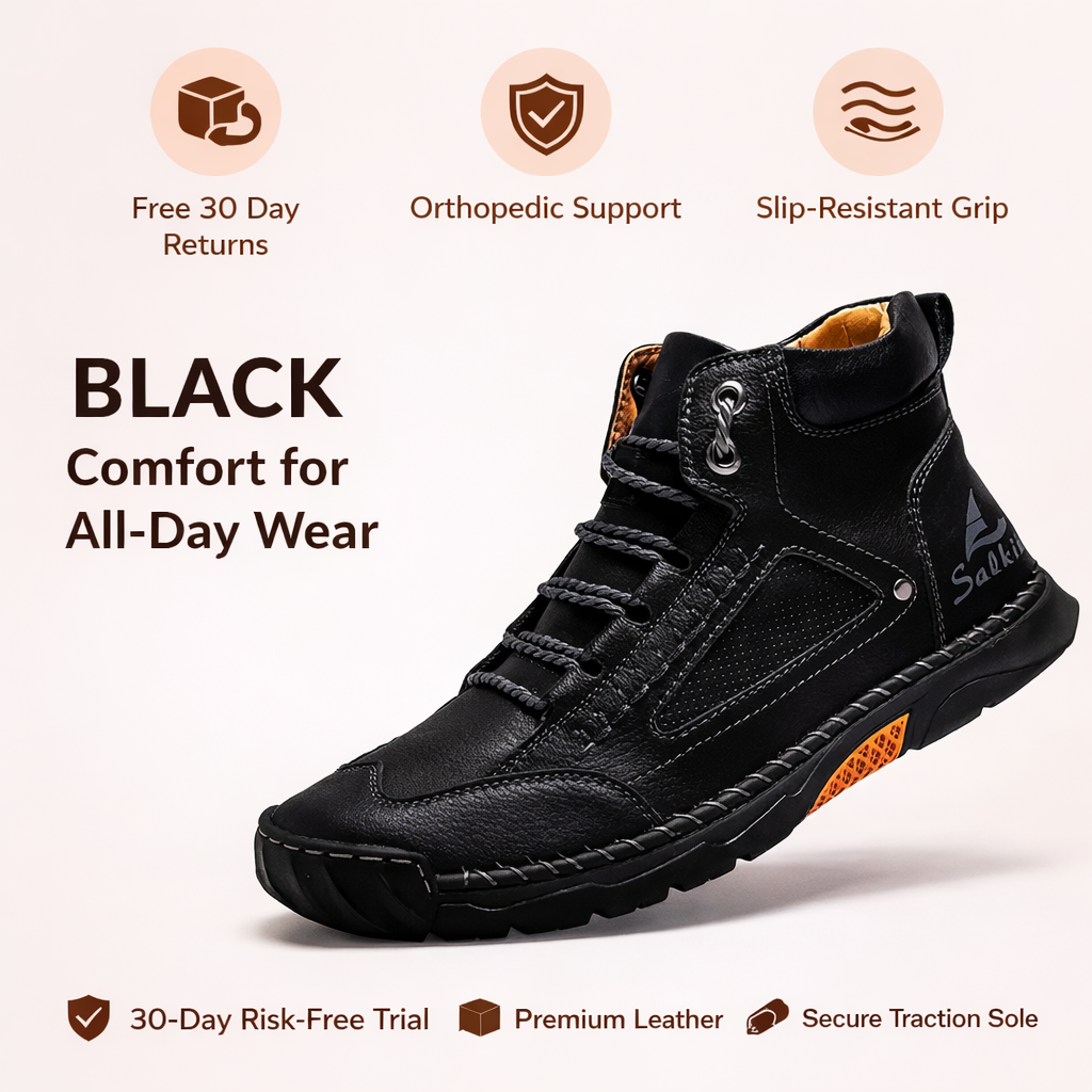 Men's Premium Comfort Leather Boots