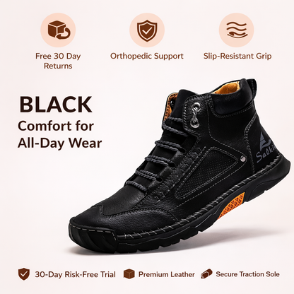 Men's Premium Comfort Leather Boots