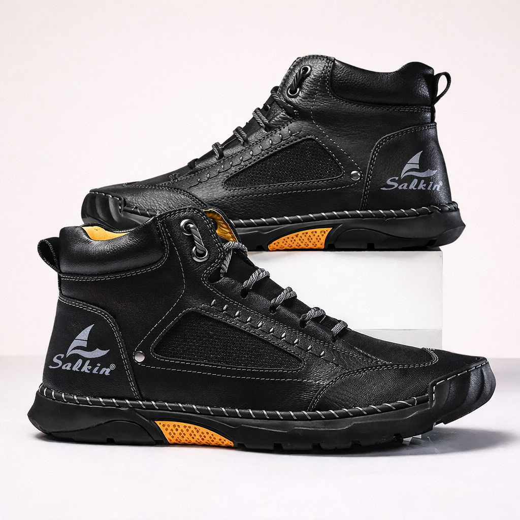 Men's Premium Comfort Leather Boots