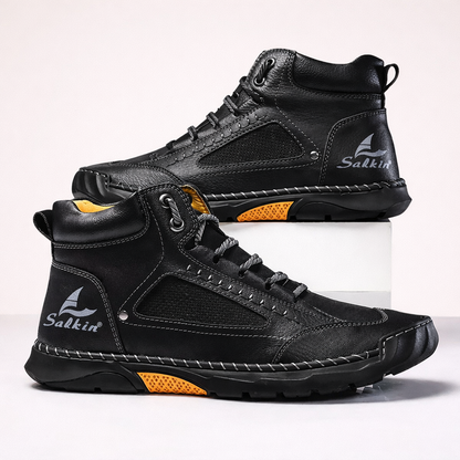 Men's Premium Comfort Leather Boots