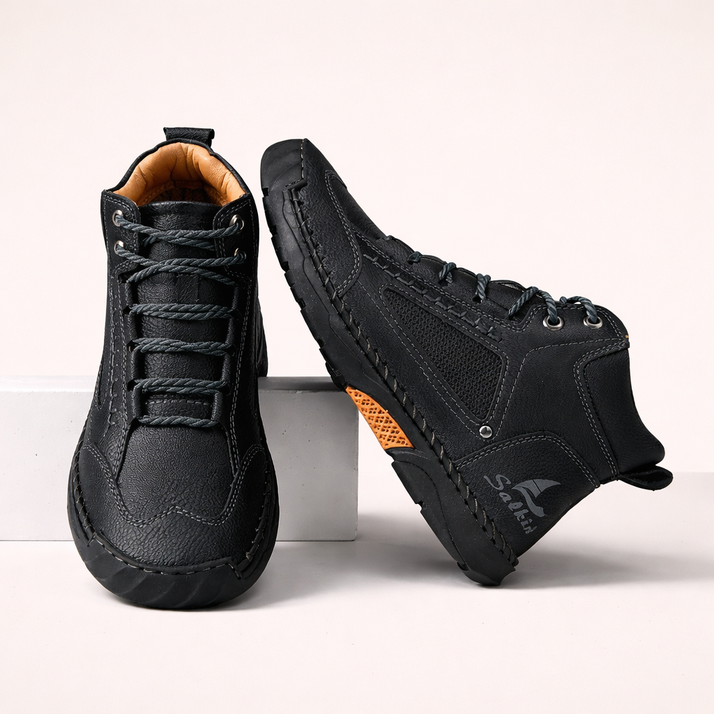 Men's Premium Comfort Leather Boots